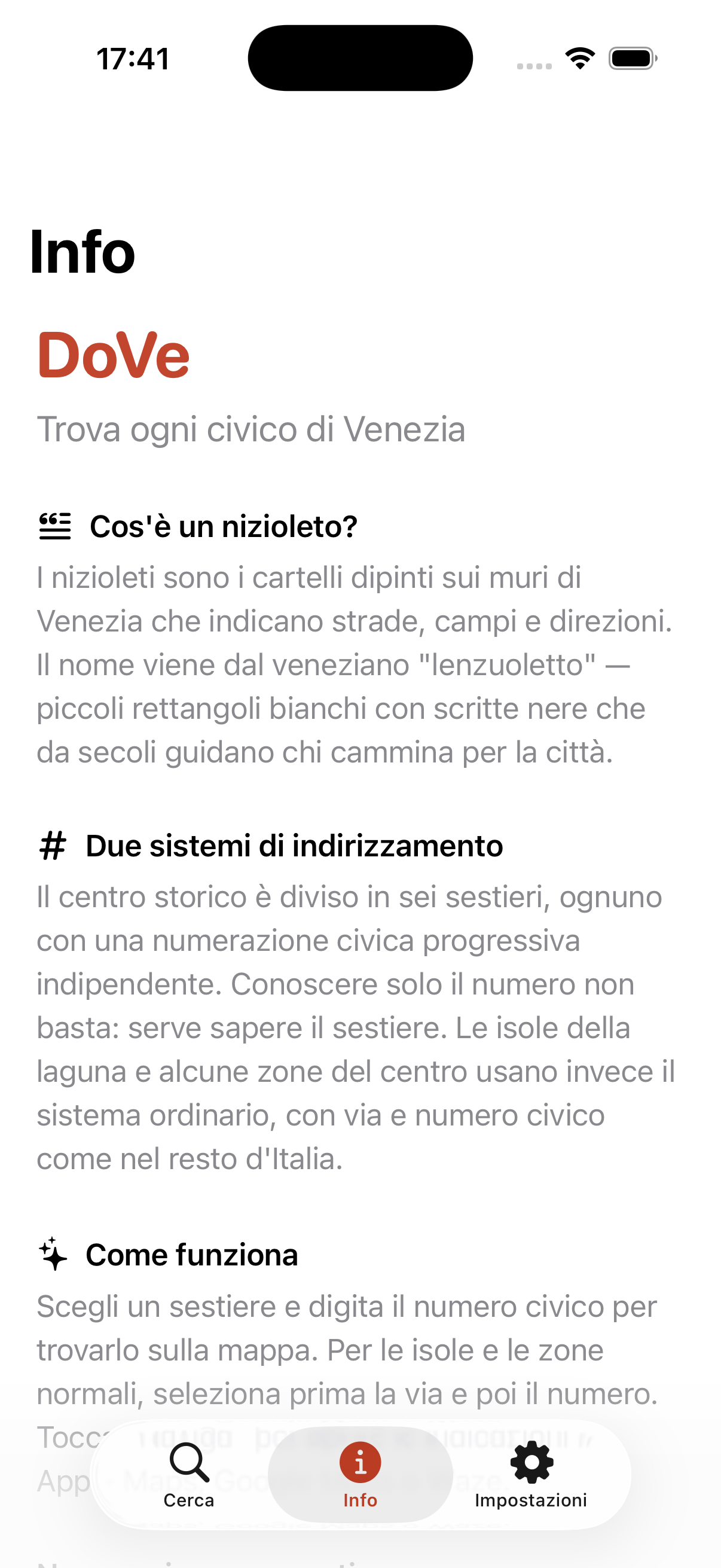 Orari vaporetti e bus